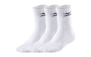MIZUNO CALCETINES TRAINING 3 PARES BLANCO
