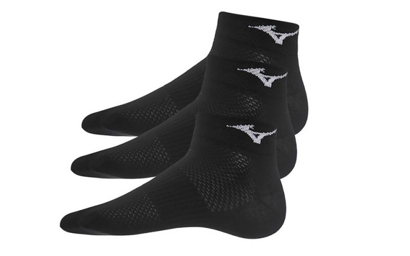 Chaussettes De Training Mid 3 Pairs Noir