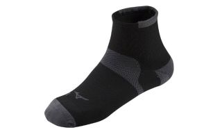MIZUNO CALCETINES DRYLITE RACE LOW NEGRO GRIS