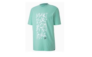 PUMA CAMISETA DOWNTOWN GRAPHIC AGUAMARINA