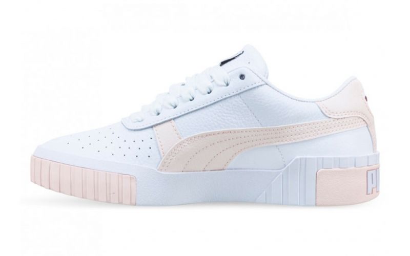 Puma Cali White Pink Woman - Comfortable