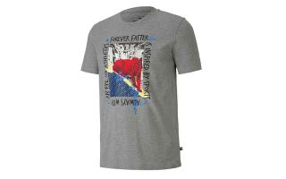 Puma CAMISETA PHOTO GRIS