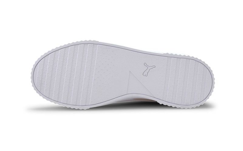 puma carina pink and white