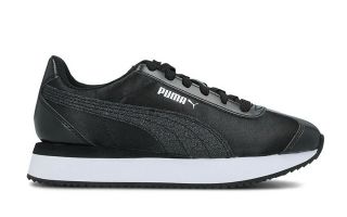 PUMA TURINO STACKED NEGRO GLITTER MUJER 37194404