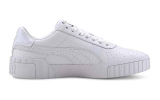 Puma CALI SNAKE WHITE SILVER WOMAN