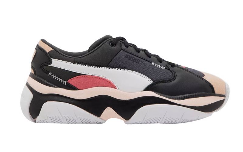 Puma Storm.Y Anti-Valentines Negro Rosa Mujer Alta calidad