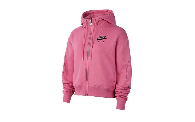 sudadera nike air rosa