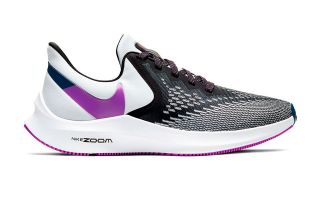 NIKE AIR ZOOM WINFLO 6 BLANCO NEGRO MORADO MUJER AQ8228-006