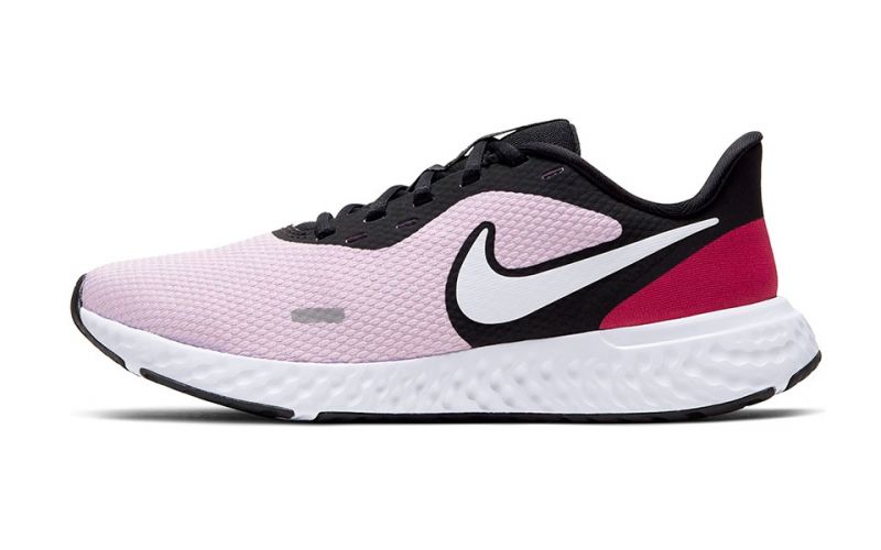 Nike Revolution 5 lila weiße Frau - Extra Komfort
