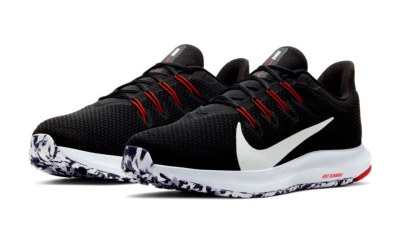 Nike Quest 2 black red white - Awesome 