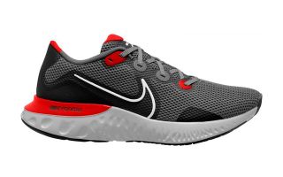 NIKE RENEW RUN GRIS ROJO CK6357-005