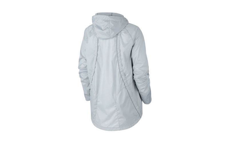 chaqueta nike gris mujer