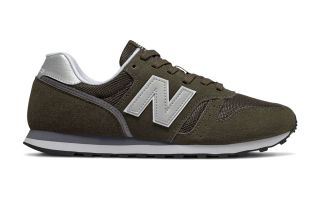 Adolescente cable Borrar New Balance ML373 verde militar plata - Estilo urbano y juvenil