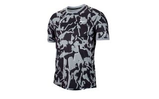 Nike T-SHIRT DRI-FIT GRIS NOIR