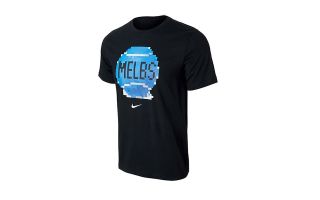 Nike CAMISETA  COURT NEGRO