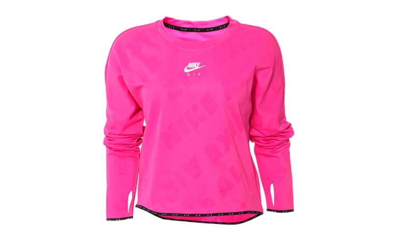 sudadera nike air rosa