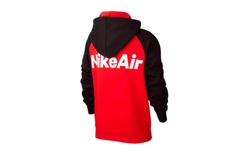 abrigo nike rojo