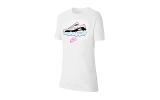 Nike T-SHIRT SPORTSWEAR BLANC JUNIOR