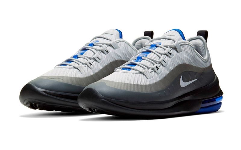 nike air max gris con blanco