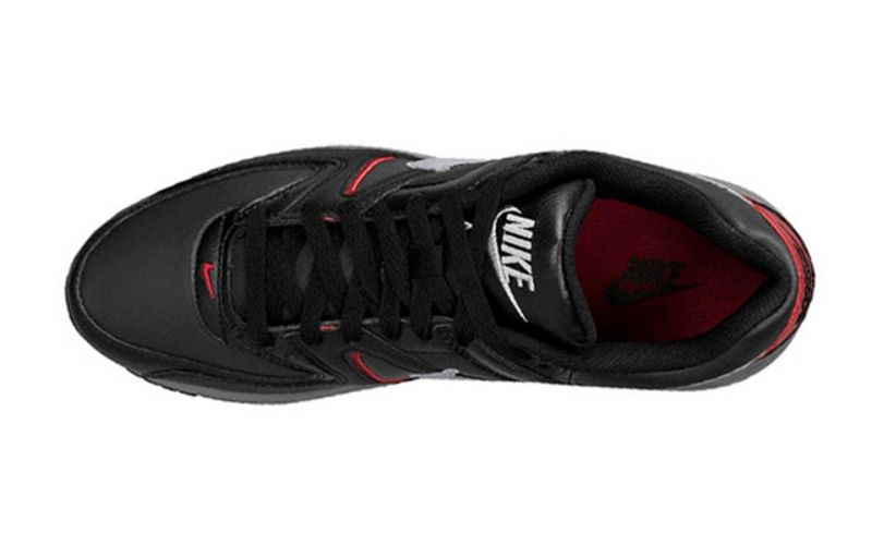 nike air max negro con rojo