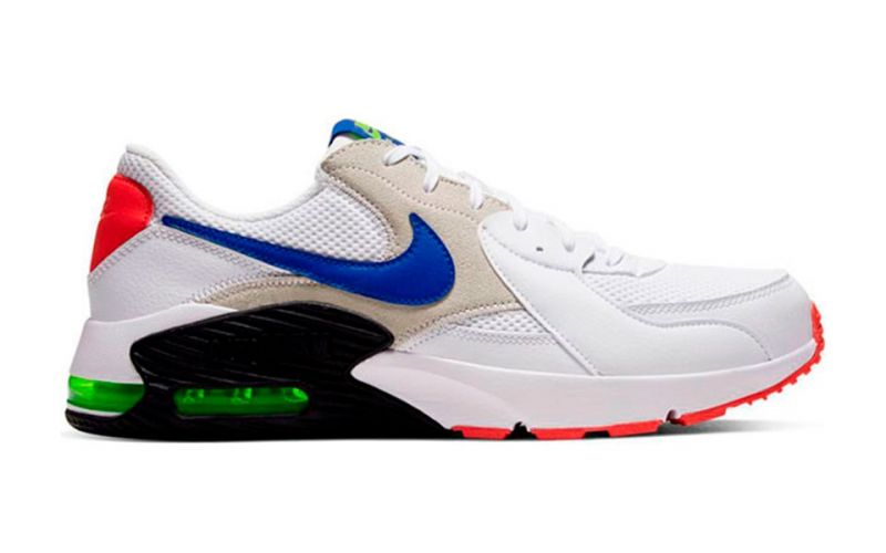 Nike Air Max Excee white red blue Comfortable