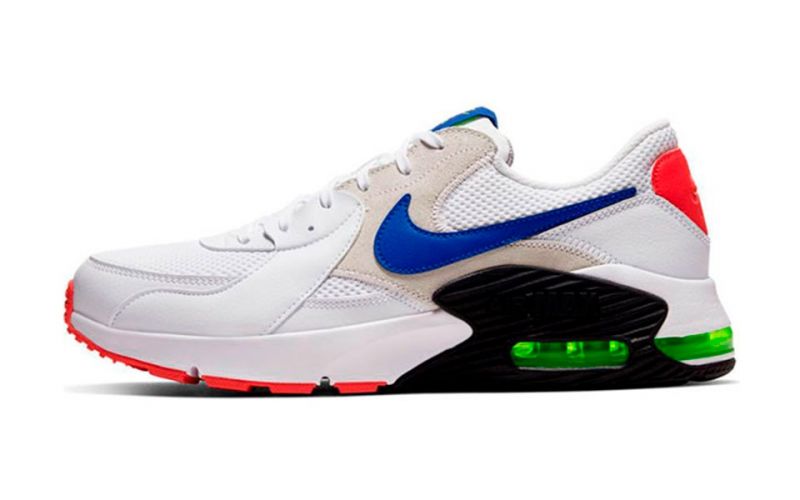 nike air max azules con blanco