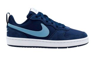 NIKE COURT BOROUGH LOW 2 AZUL BLANCO NIO CD6144-400