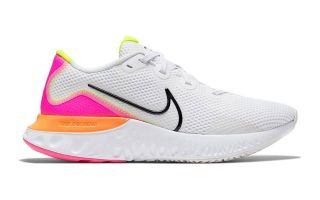 Nike Renew Run blanco mujer - Zapatillas de running