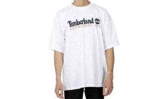 Timberland CAMISETA EMBROIDERY BLANCO