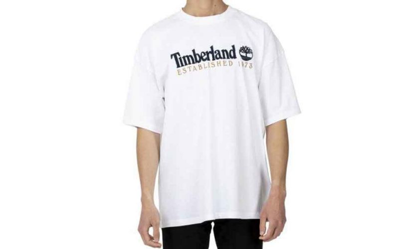 T-shirt Embroidery Blanc