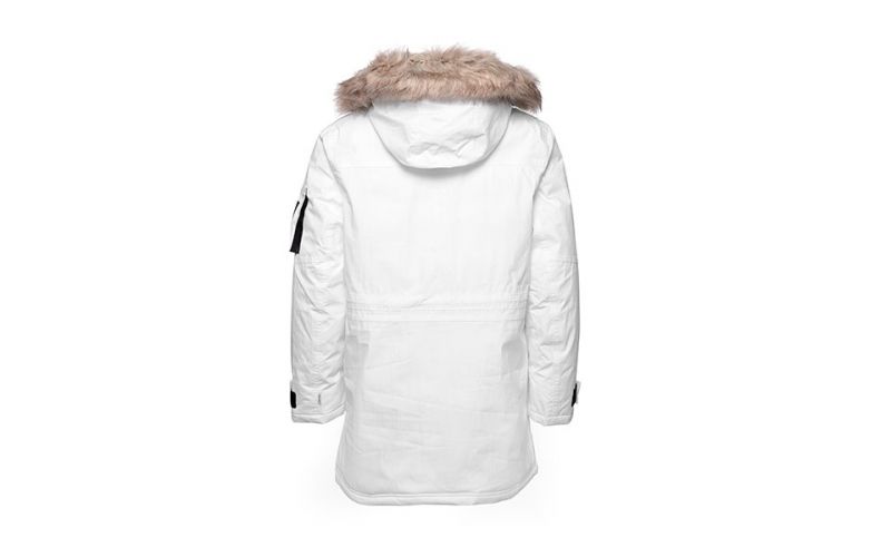 timberland white jacket