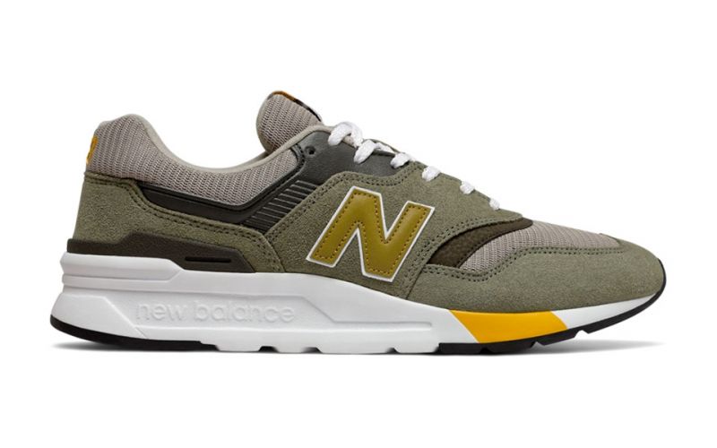 green and gold new balance