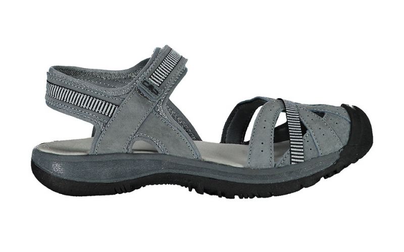 Sandales Hezie Gris Femme