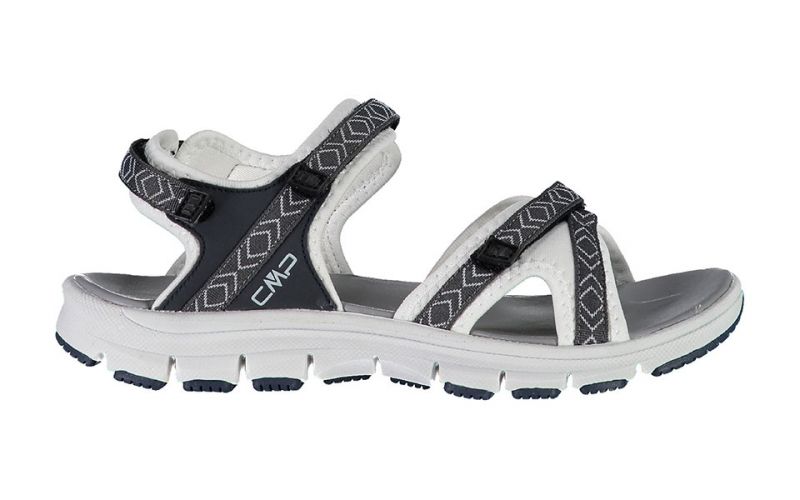 Sandales Almaak Noir Gris Femme