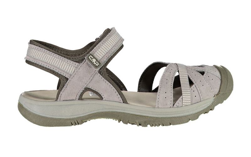 Sandales Hezie Gris Femme