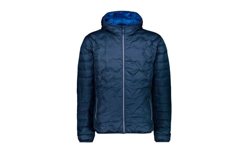 Veste Heat-sealed Quilted Bleu