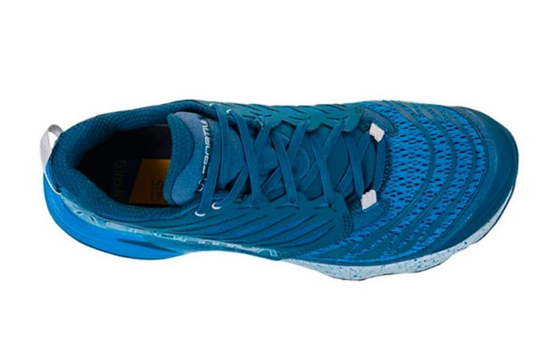 LA Sportiva Akasha azul - Suela Mixta FriXion XT Trail Rocker