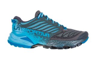 LA SPORTIVA AKASHA GRIS AZUL MUJER 26Z900621