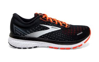 BROOKS GHOST 13 NEGRO ROJO 1103481D031