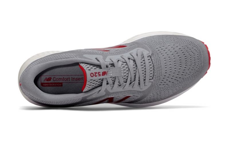 New Balance 520 V6 grey red - Stability 