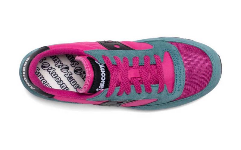 Saucony Jazz Original Vintage Woman Blue Pink Bold design