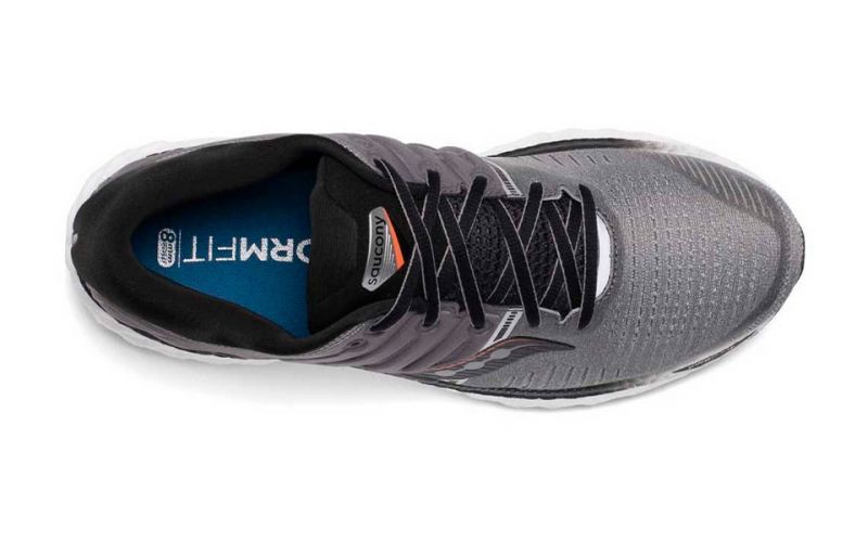 Saucony Hurricane 22 Grey Black Amazing design