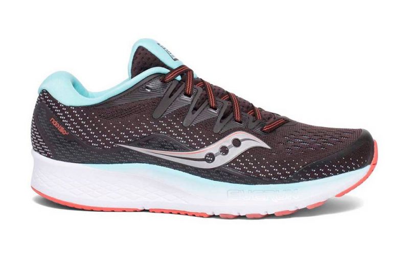 saucony ride iso femme bleu