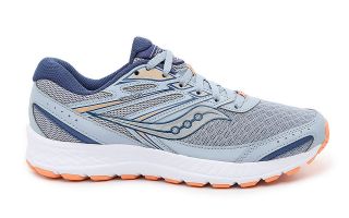 SAUCONY COHESION 13 GRIS AZUL MUJER S10559-3