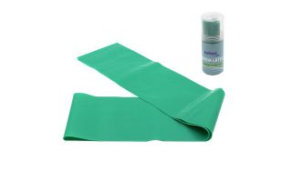 BANDA DE LTEX SOFTEE 1,5M DENSIDAD EXTRA FUERTE VERDE