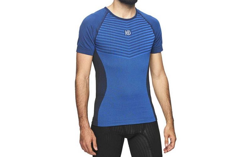 T-shirt Key Bleu Noir