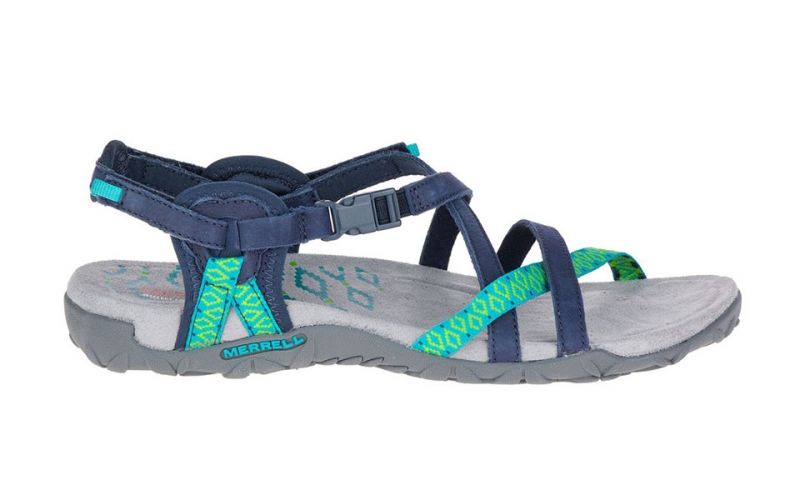 Sandales Terran Lattice Ii Navy Femme