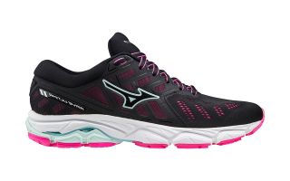 MIZUNO WAVE ULTIMA 11 NEGRO ROSA MUJER J1GD1909 10