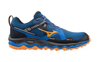 MIZUNO WAVE MUJIN 7 AZUL NARANJA J1GJ2070 38