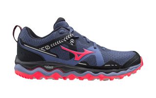 Mizuno Wave Mujin 7 Azul Negro Mujer Trail running